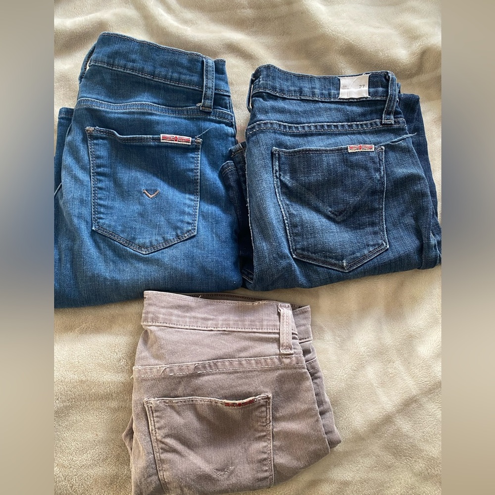 3 Hudson jeans bundle